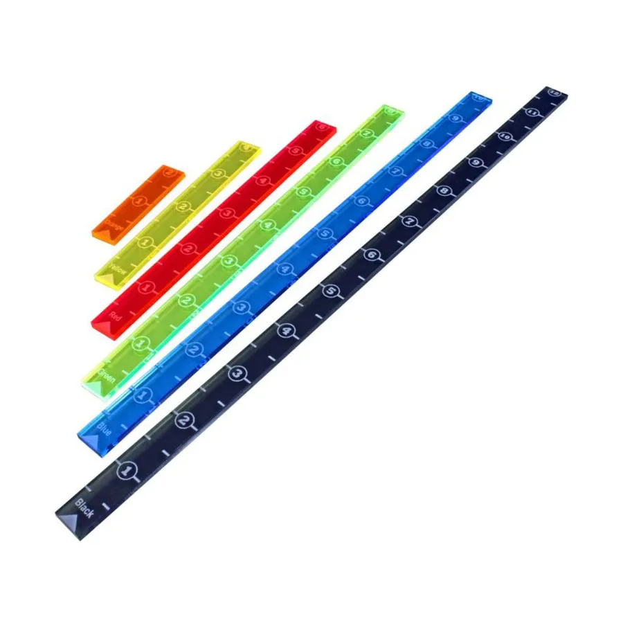 

Wasteland Warfare - Набор линеек дальности, многоцветный, Token Sets - Products for Various Gaming Systems (Litko Aerosystems)