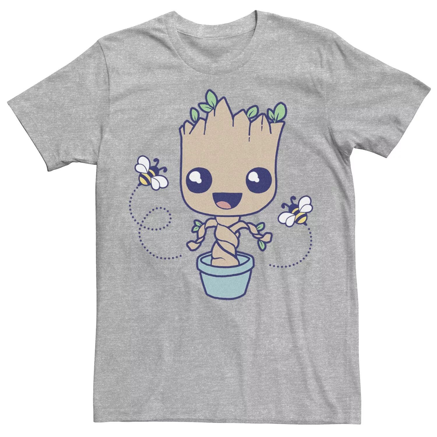 

Мужская футболка Marvel Groot Hello Spring Bees Licensed Character