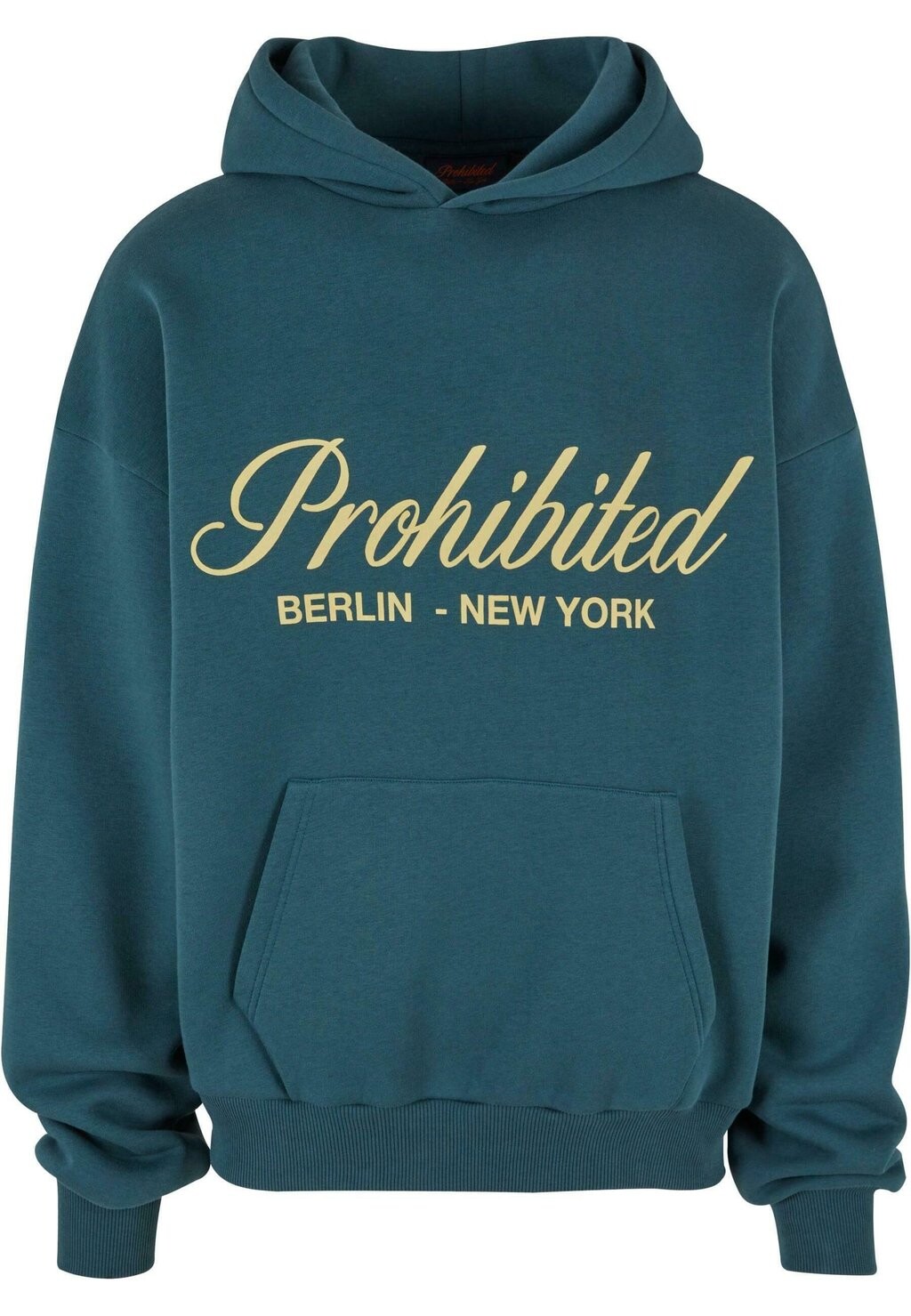 

Толстовка с капюшоном B2NY PROHIBITED, цвет Stone Blue Denim
