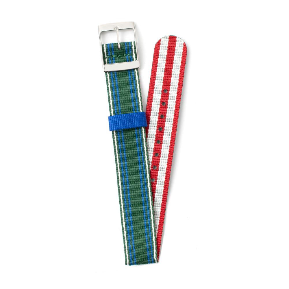 

Часы из разноцветного нейлона Timex