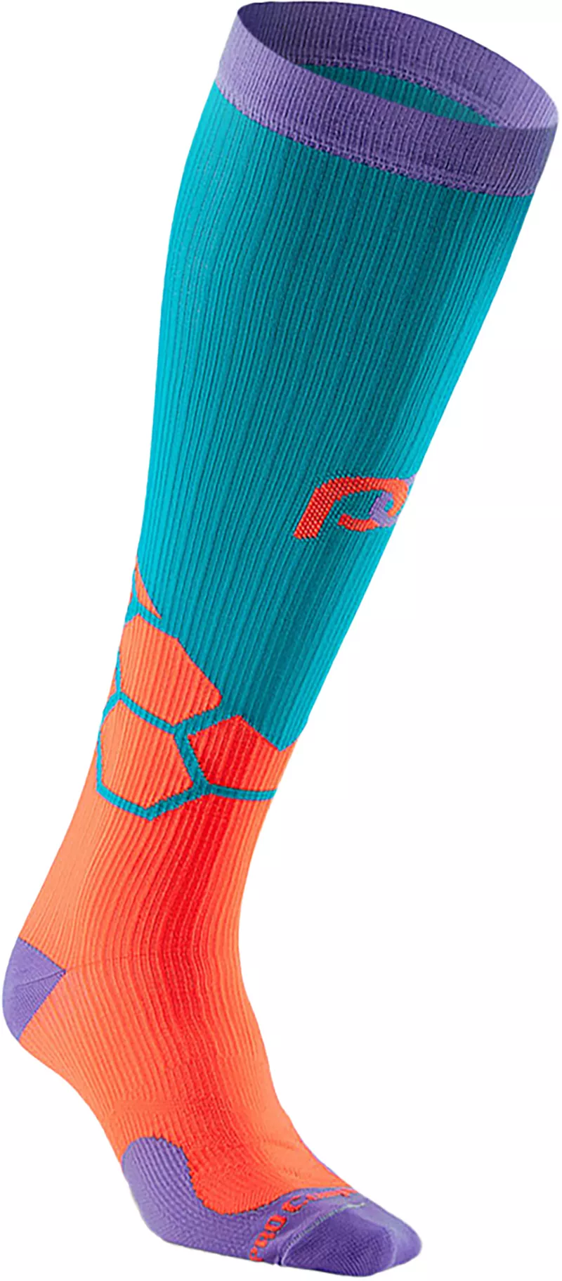 

Компрессионные носки для босых ног Marathon Pro For Bare Feet, цвет Orange Boom