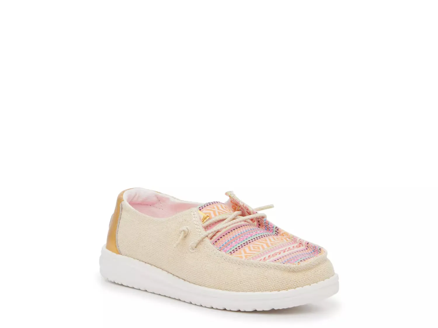 

Wendy Boho Festival Слипоны Sneaker - детские Heydude, Gold Metallic/Multicolor