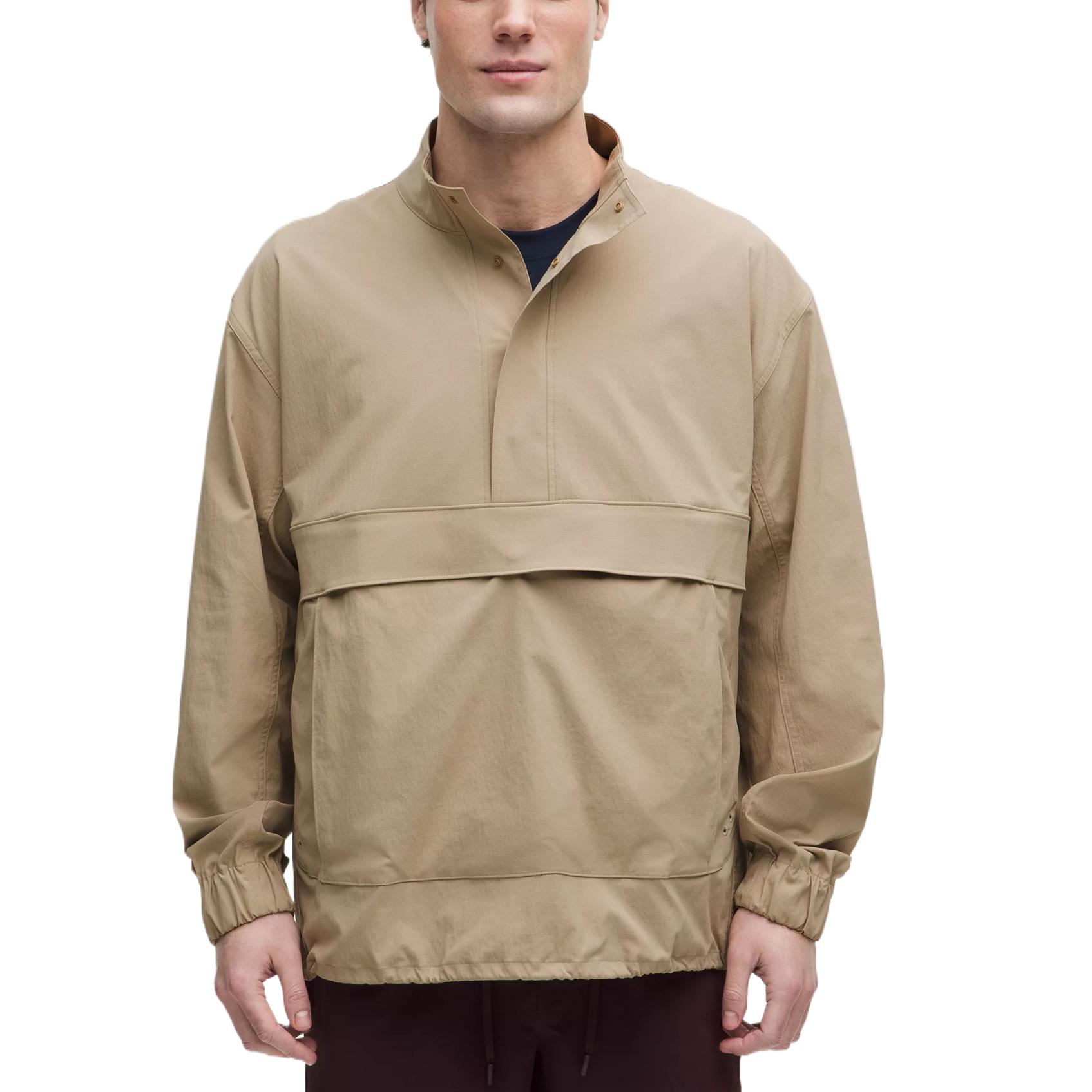 

Lululemon Расклешенная куртка-анорак утилитарная из рипстопа мужская, Brown/Sheer Oak