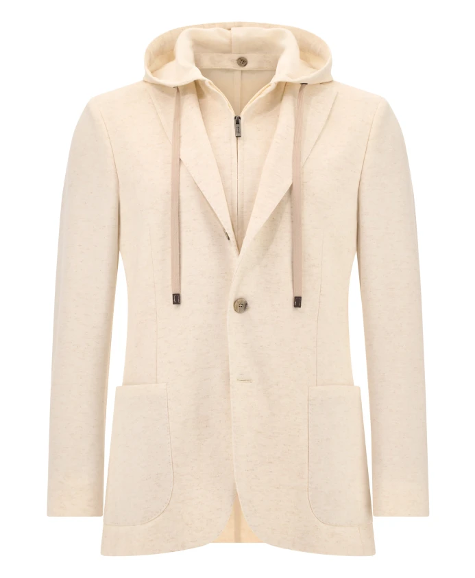 

Толстовка-Куртка Madison, изготовленная из эластичной хлопковой смеси. Boggi Milano, бежевый