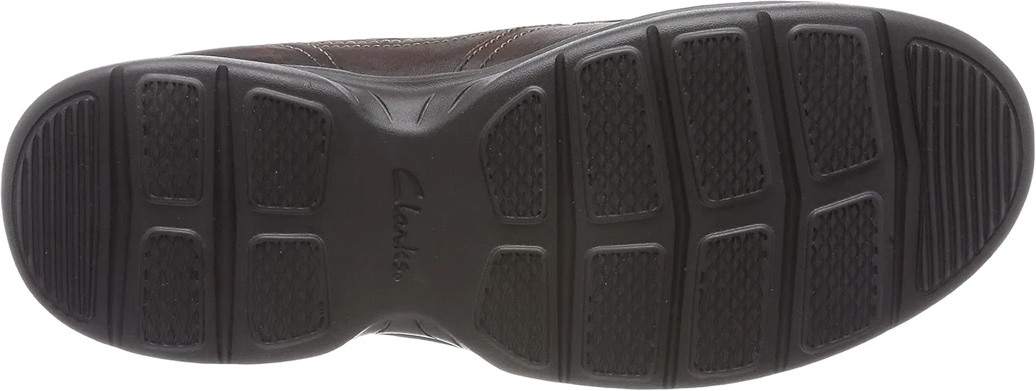 Лоферы кожаные Clarks, коричневый — фото 2
