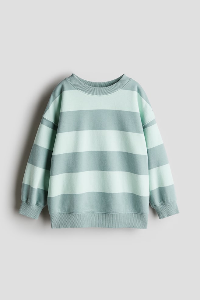 

Толстовка оверсайз с круглым вырезом H&M, мультиколор