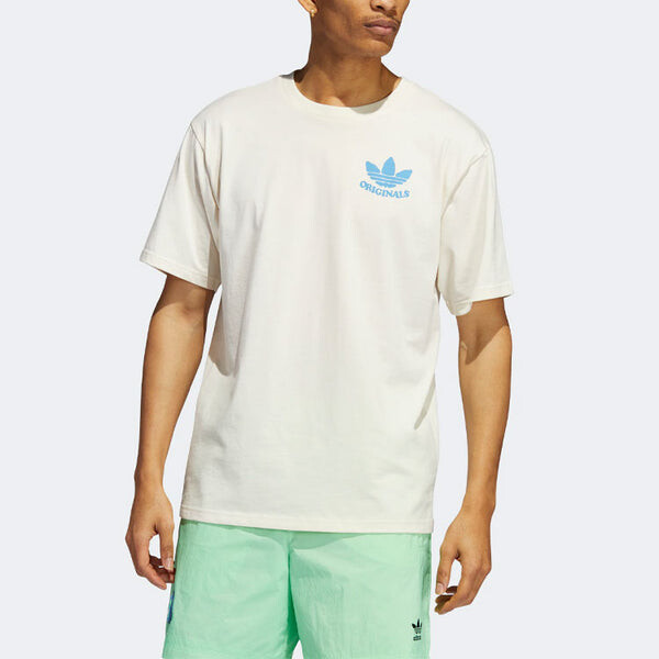 Футболка оригиналы футболка happy earth Adidas, белый — фото 2