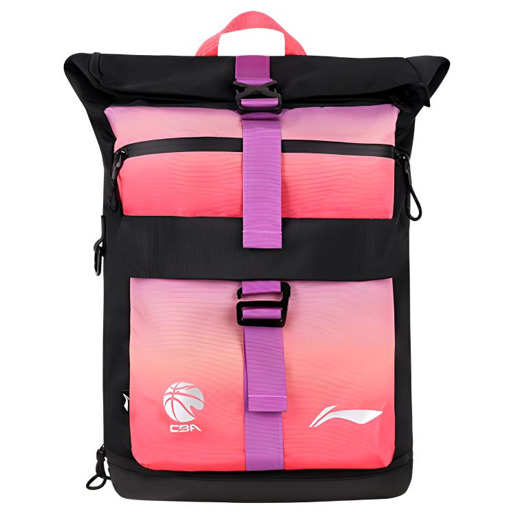 

Рюкзак из полиэстера LiNing Basketball Collection Regular унисекс черно-фиолетовый