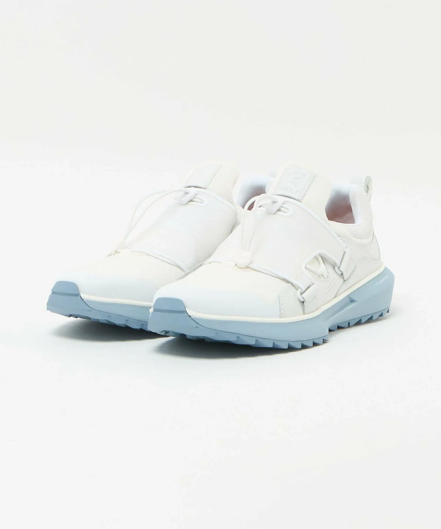 Мужские туфли ZEROGRAND MONK без шипов для гольфа United Arrows Golf, LT.BLUE — фото 2