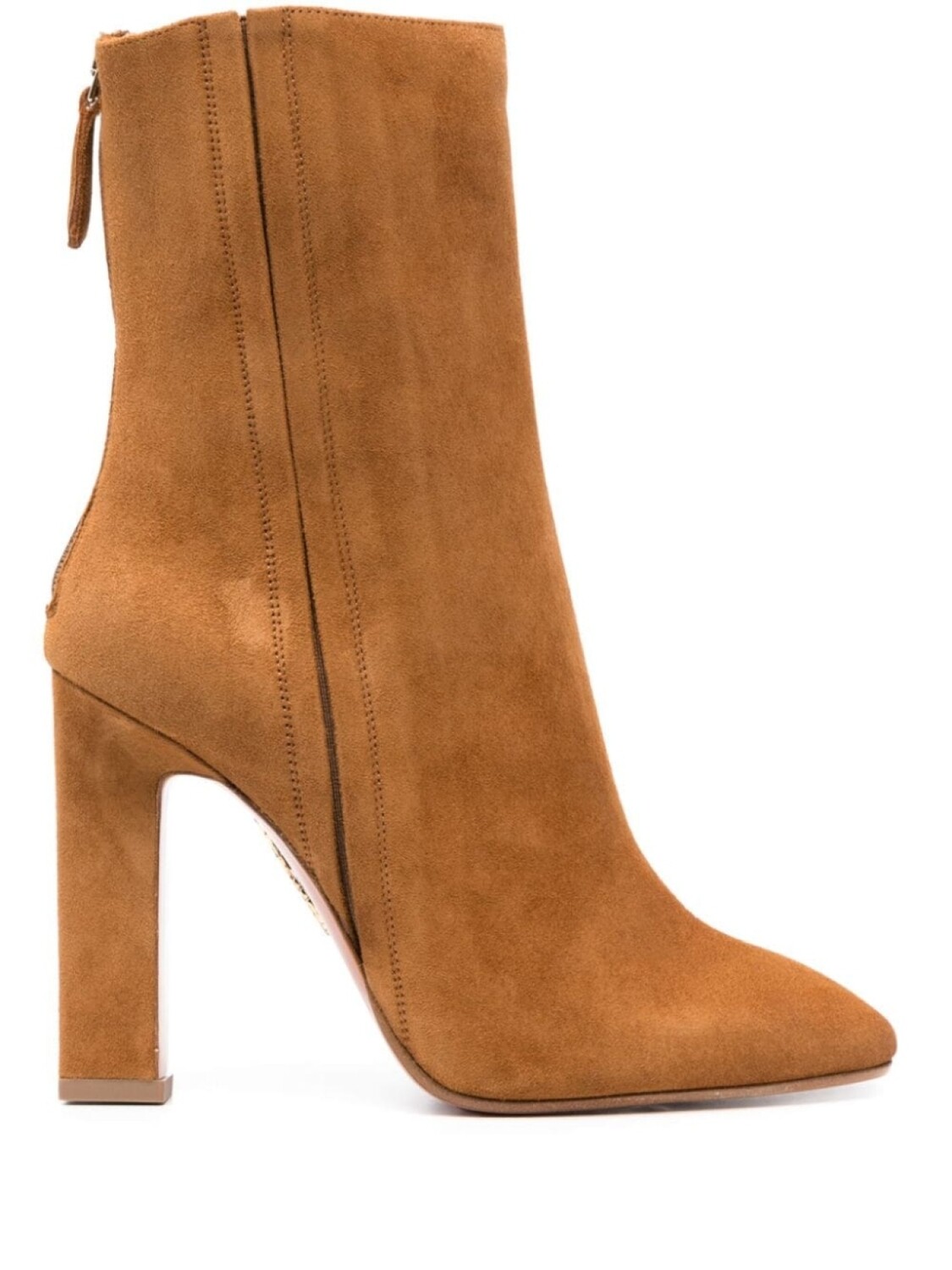 Aquazzura ботильоны Joplin 105, коричневый