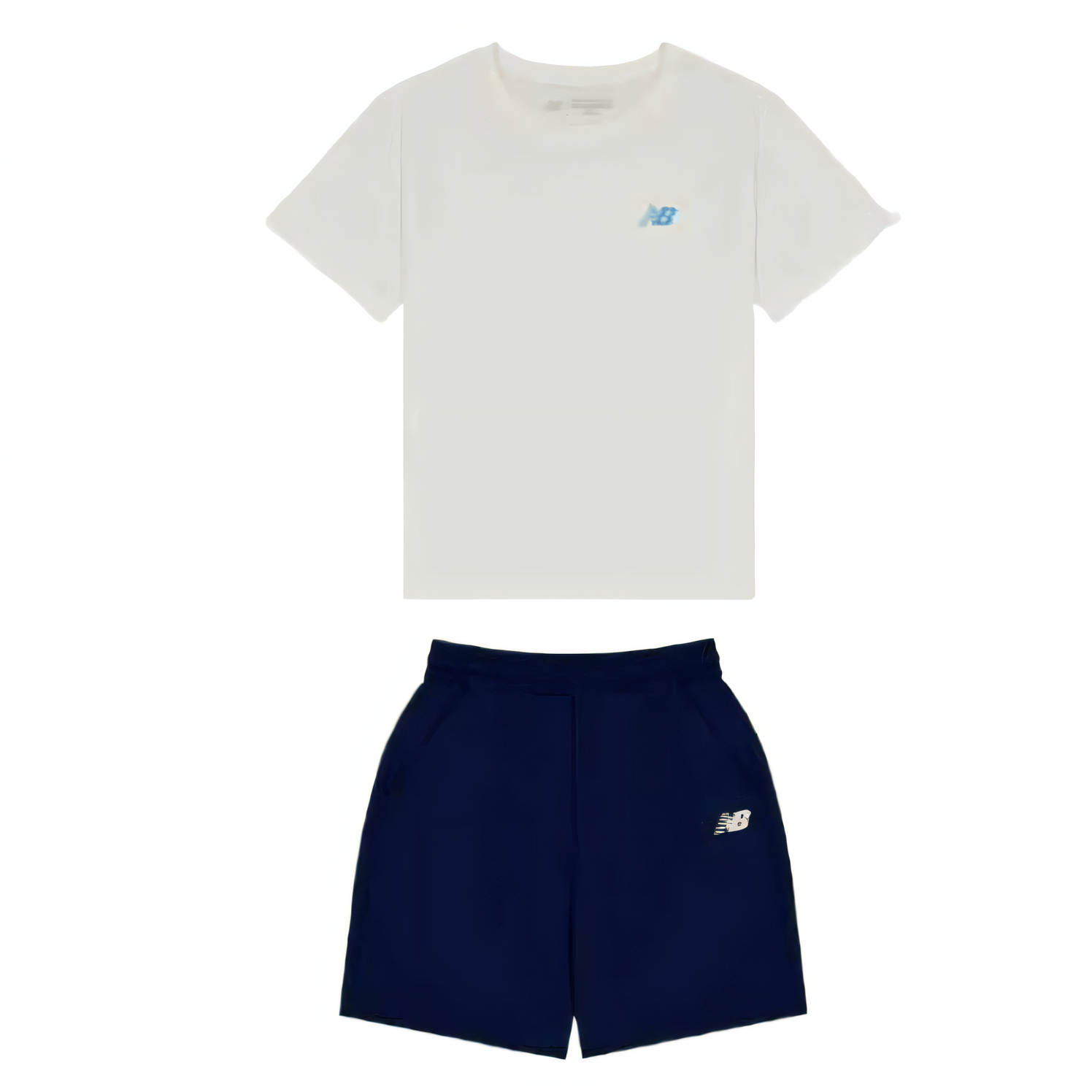 

New Balance Повседневный спортивный костюм 2 предмета blue white для детей 3-7 лет