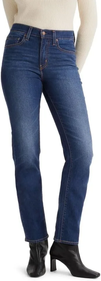 Levi's женские джинсы 724 High Rise Straight, Chelsea Carbon Glow