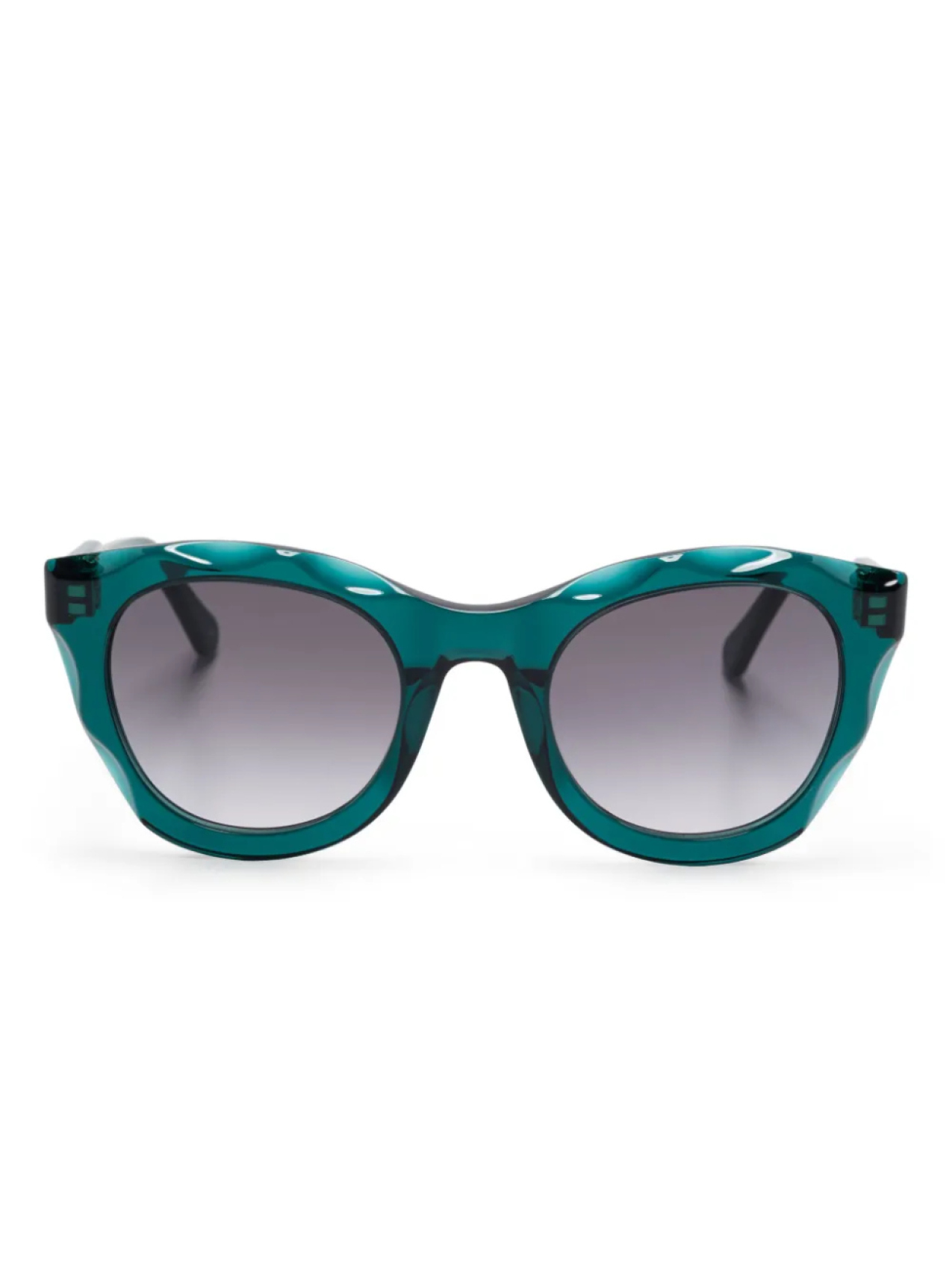 

Chloé Eyewear солнцезащитные очки в оправе 'кошачий глаз', зеленый