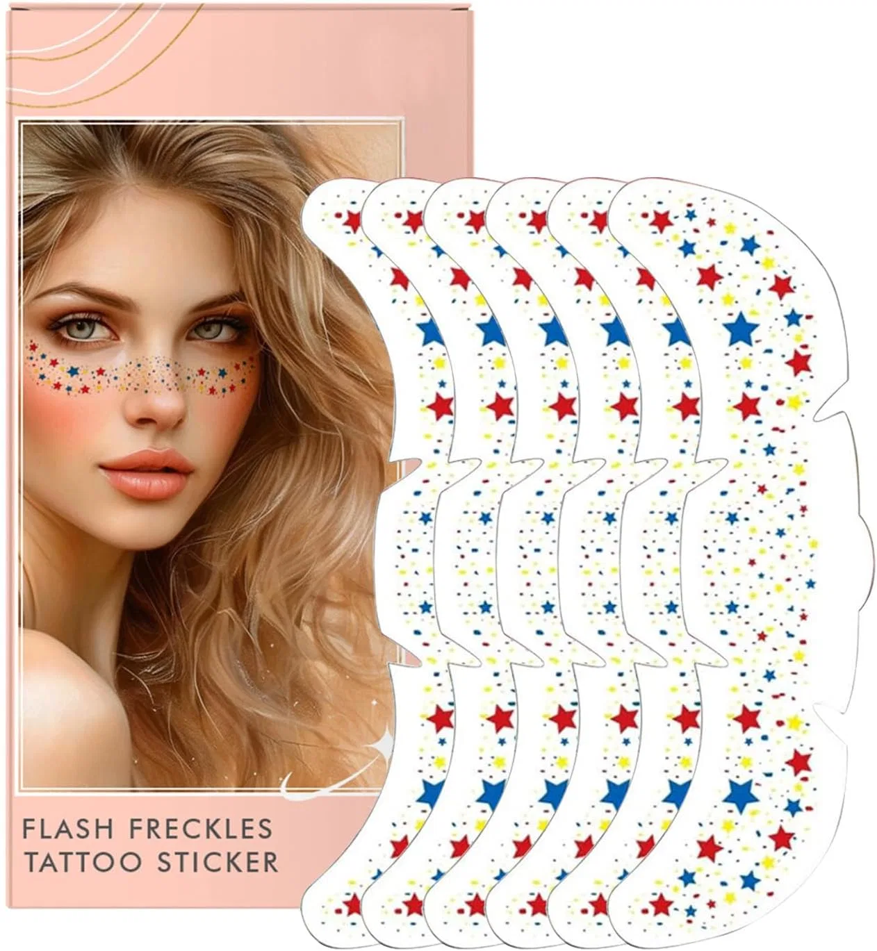 Звездные патчи для макияжа Glamorous Horsesho, 1 шт