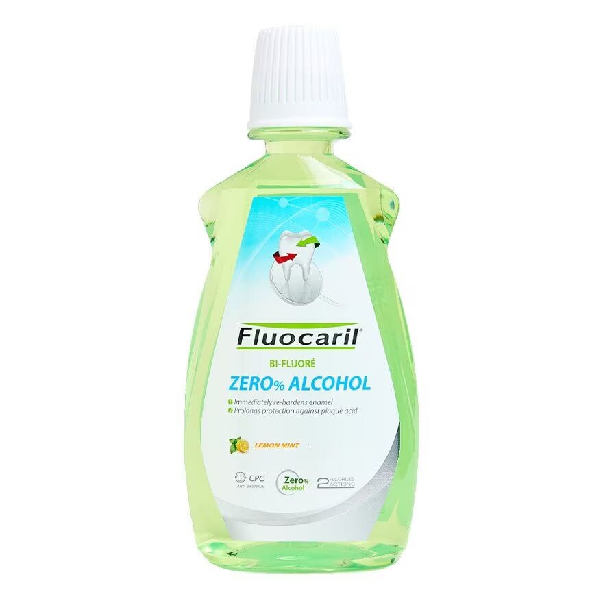 

Fluocaril Ополаскиватель для рта Zero Alcahol Lemon Mint 500 мл, Green