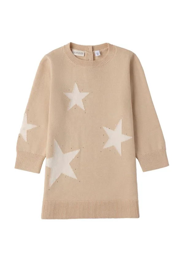 Вязаное платье Sarabanda, Beige