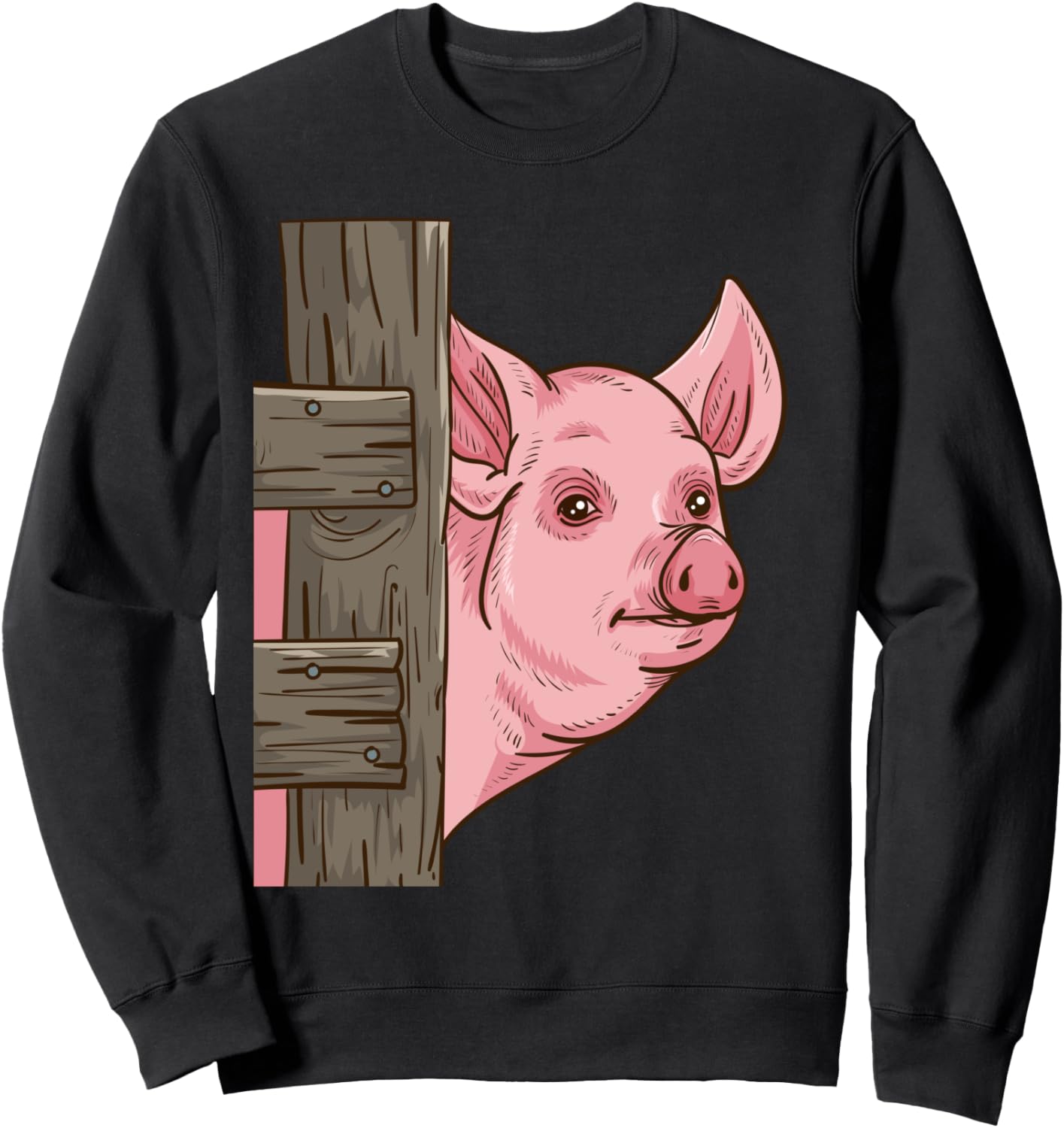 

Любительница свиней, женщина-фермер, мужчина-свинья, милая толстовка со свиньей Pig Ideas For Pig Owners, черный