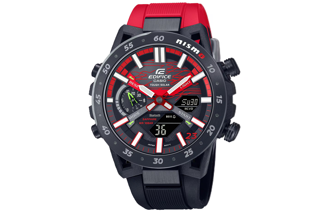 

CASIO Мужские часы EDIFICE Black Watch ECB-2000NIS-1A