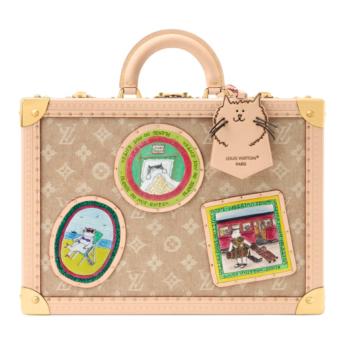 

Футляр LOUIS VUITTON, бежевый