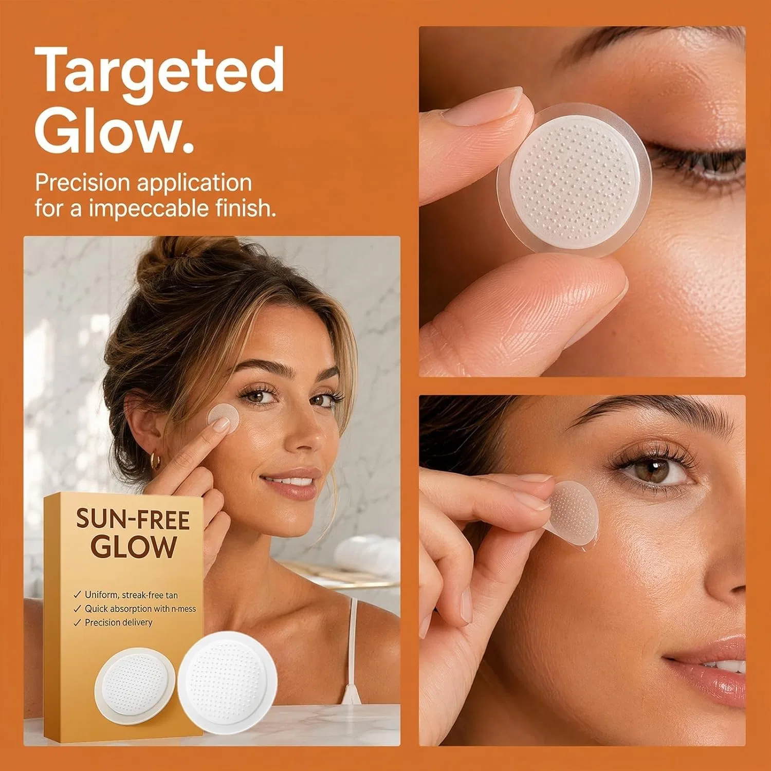 Патчи для автозагара Sun Free Glow от PurevLab (2 упаковки) Generisch, 2 Boxes — фото 4