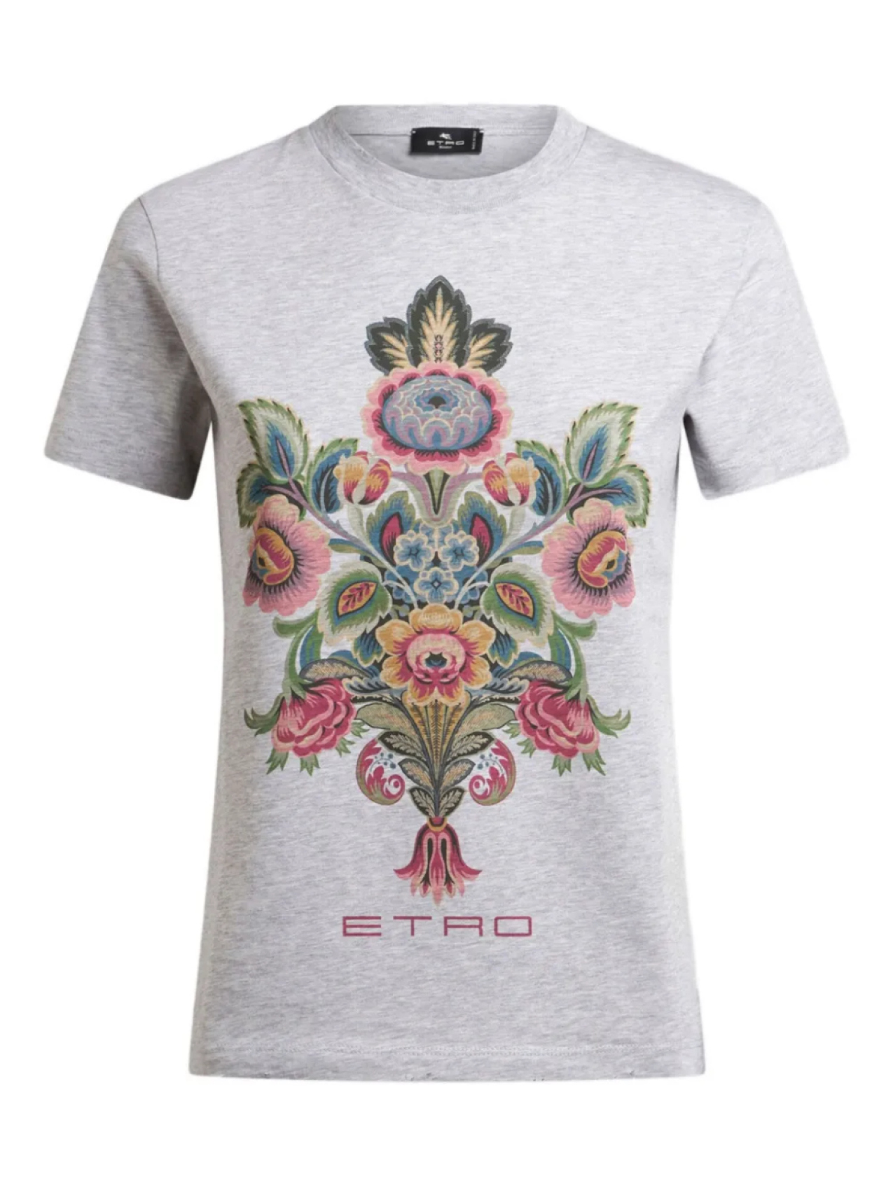 

ETRO футболка с принтом пейсли, серый
