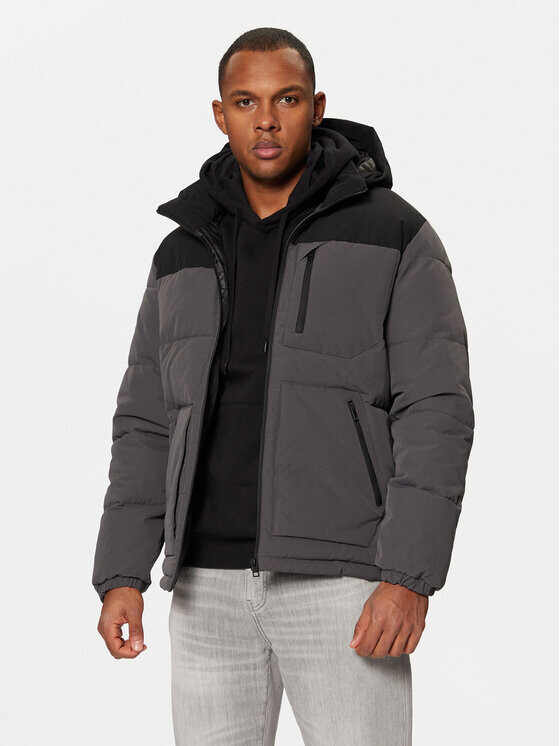 

Пуховик стандартного кроя Jack&Jones, серый