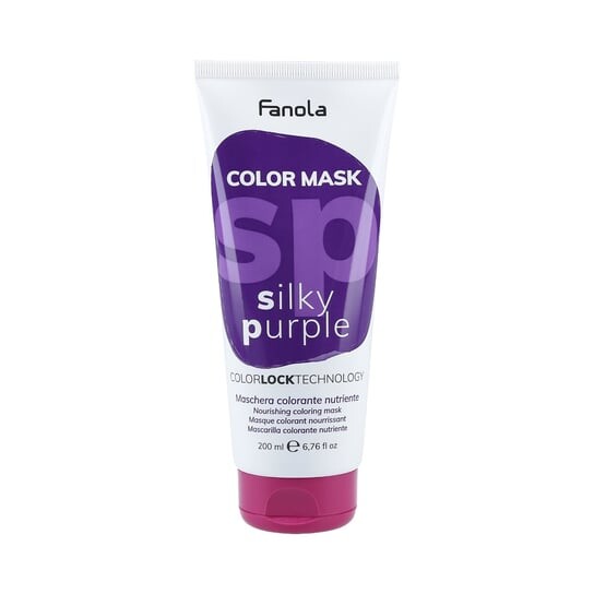 

Маска-краска для волос Silky Purple, 200 мл FANOLA, COLOR