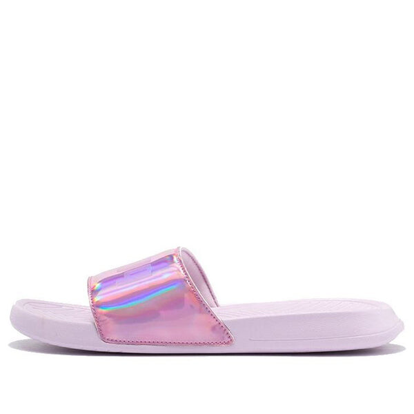 Тапочки popcat chrome slide laser purple Puma, фиолетовый