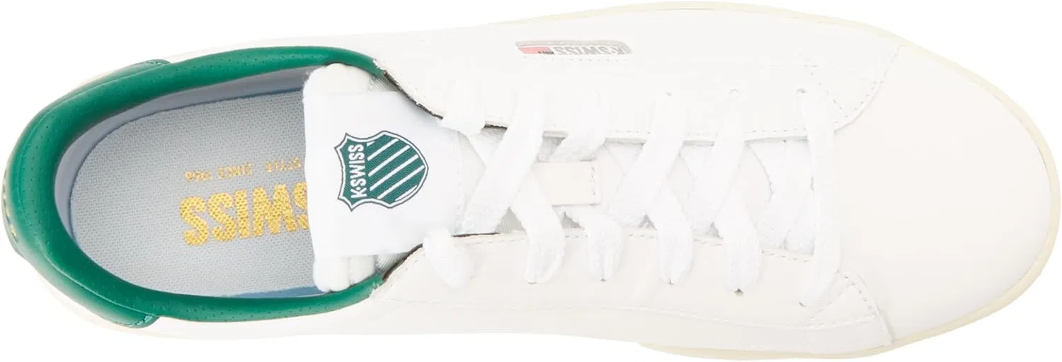 Кроссовки K-Swiss Herren Slammklub CcSneaker, 2-Wht Aventurine Vintg — фото 3
