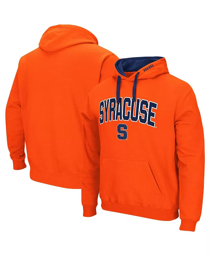 

Мужская оранжевая толстовка с капюшоном Syracuse Orange Big and Tall Arch & Logo 2.0 Colosseum