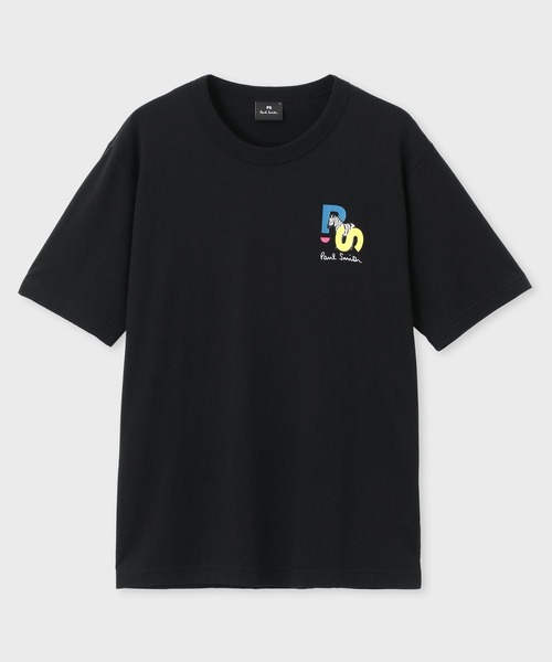 

PS Paul Smith Футболка с коротким рукавом, бренд Paul Smith, модель PS Zebra, черный