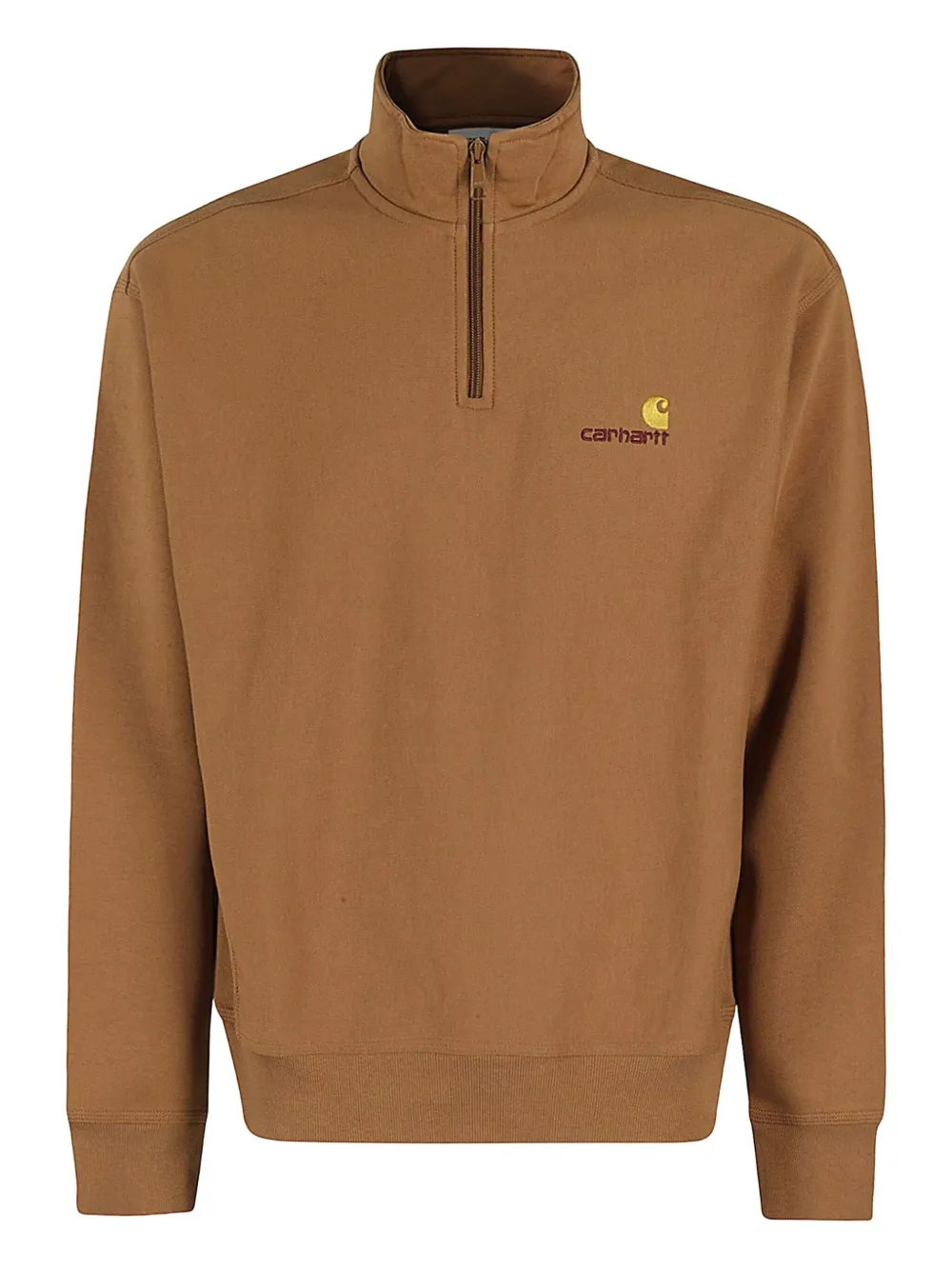 

Толстовка на молнии CARHARTT WIP, коричневый