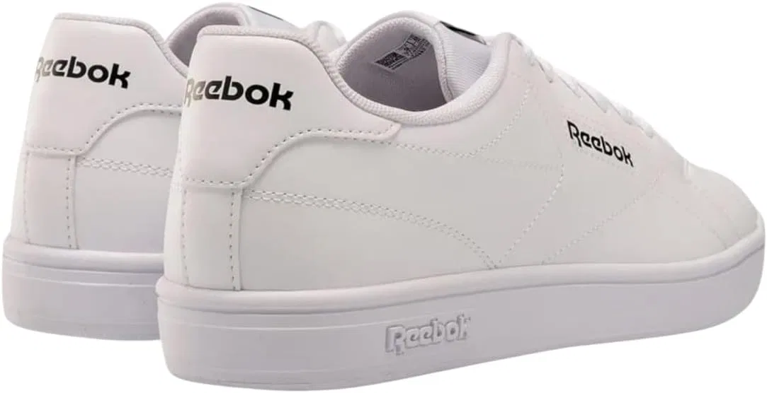 Кроссовки Reebok Court Clean из натуральной кожи, белые — фото 2