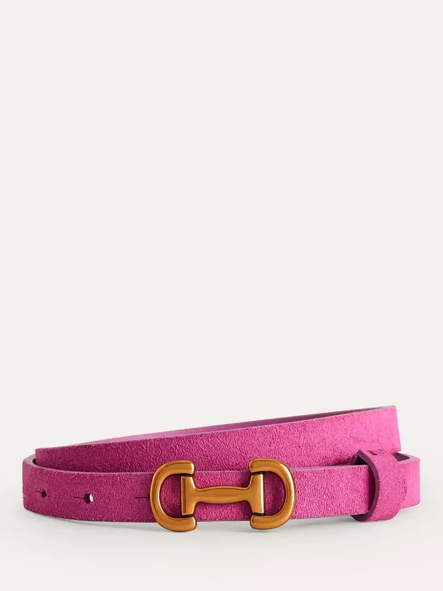 

Ремень Boden Iris Suede, розовый