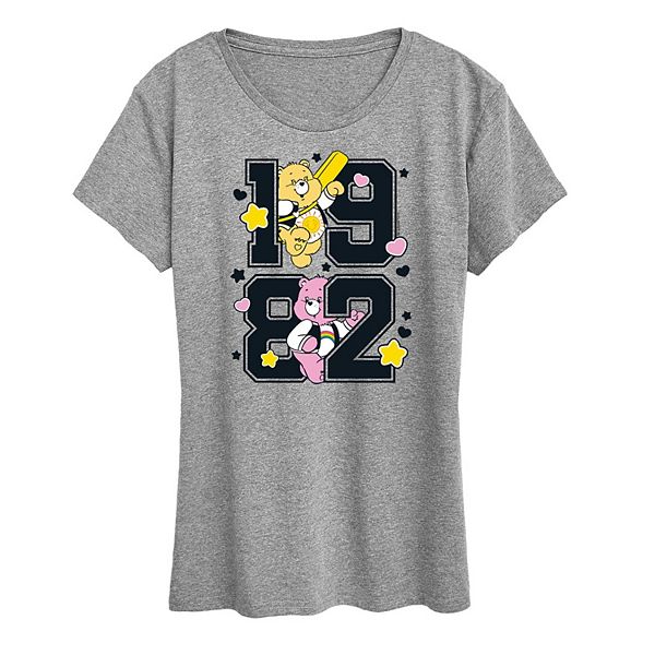 

Футболка с принтом Care Bears 1982 Licensed Character, Heather Gray