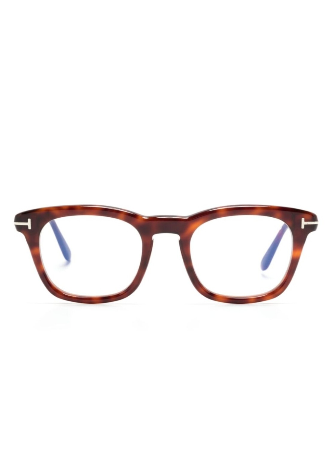 

TOM FORD Eyewear очки в квадратной оправе, коричневый