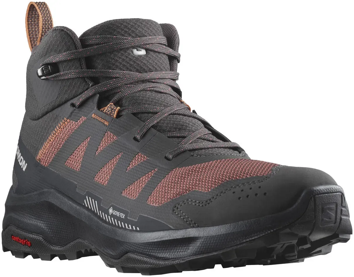 

Кроссовки Salomon "Ardent Mid Gore-Tex W", водонепроницаемые, бордовый, Красный, Кроссовки Salomon "Ardent Mid Gore-Tex W", водонепроницаемые, бордовый