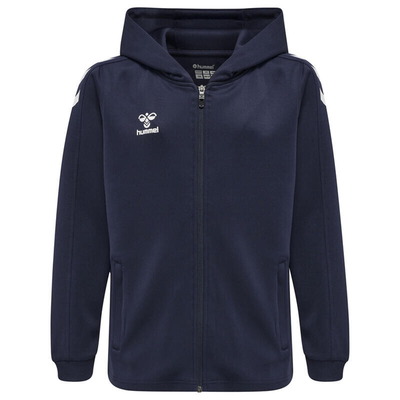 

Hmlcore Xk Zip Hood Sweat Унисекс Детская мультиспортивная толстовка с капюшоном HUMMEL, цвет blau