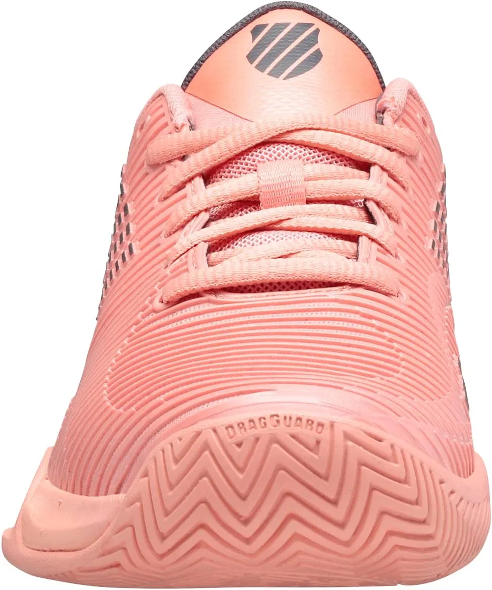 Кроссовки теннисные K-Swiss Hypercourt Supreme, Peach Amber/White/Asphalt — фото 3