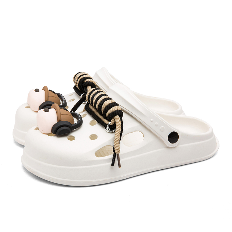 

Нескользящие и дышащие детские сандалии для подростков Wooden Rabbit, белый