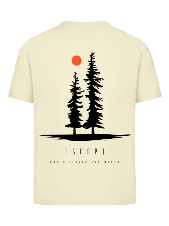 

Женская повседневная футболка Escape Discover the World Pinetree нежно-желтого цвета F4NT4STIC, Желтый, Женская повседневная футболка Escape Discover the World Pinetree нежно-желтого цвета F4NT4STIC