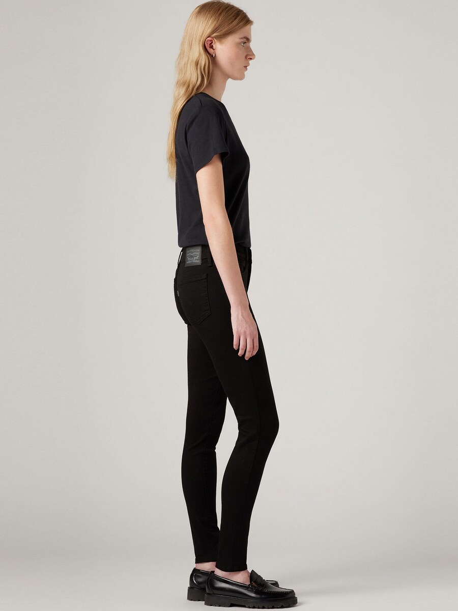 Узкие джинсы LEVI'S  710 Super Skinny, черный — фото 4