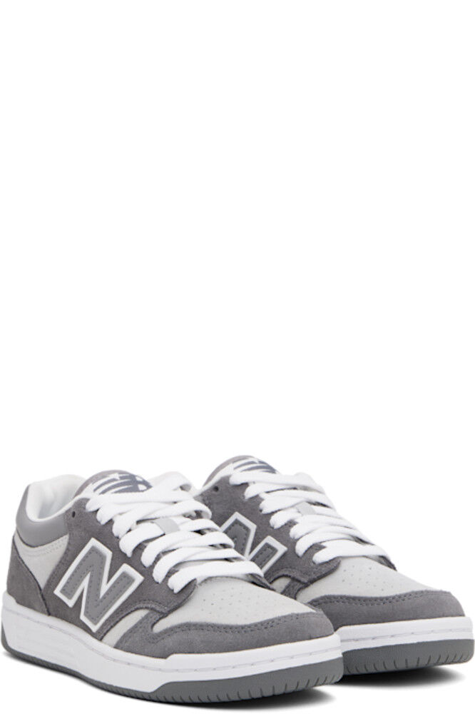 Серые кроссовки 480 New Balance — фото 4