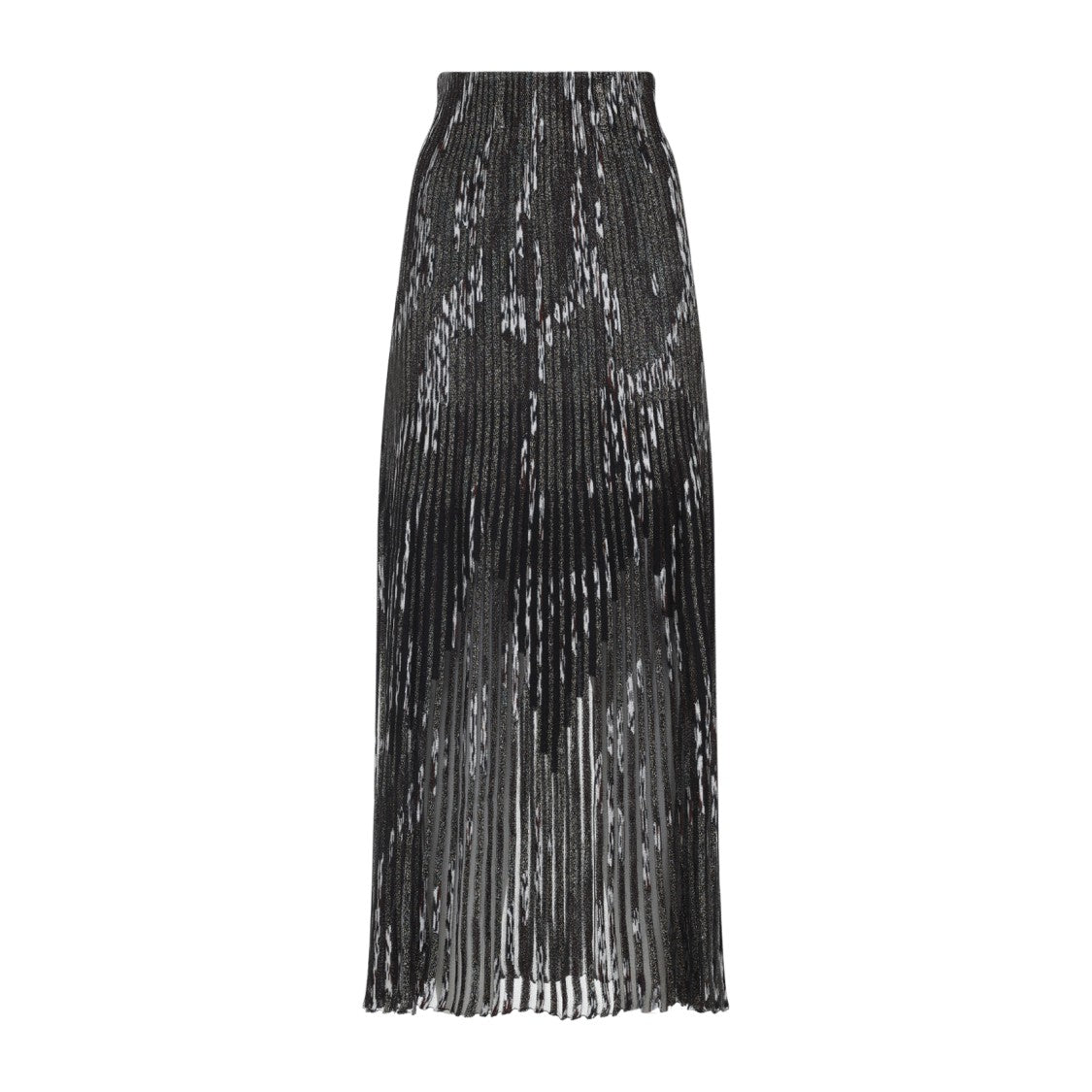 

Вискозная длинная юбка Missoni, серый