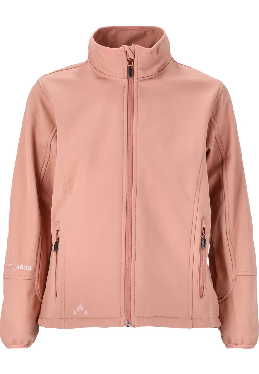 

Куртка WHISTLER Softshell "Covina Junior", с водяным столбом 8000 мм, розовый