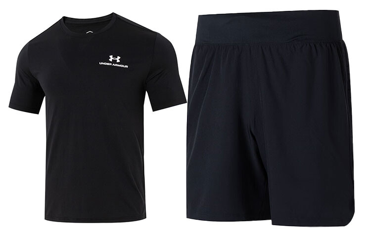 

Мужская повседневная спортивная одежда Under Armour, цвет Black