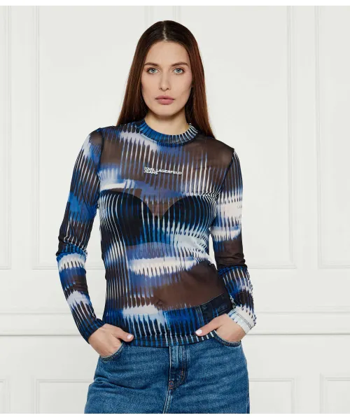 

Полуводолазка Slim fit Karl Lagerfeld Jeans, синий