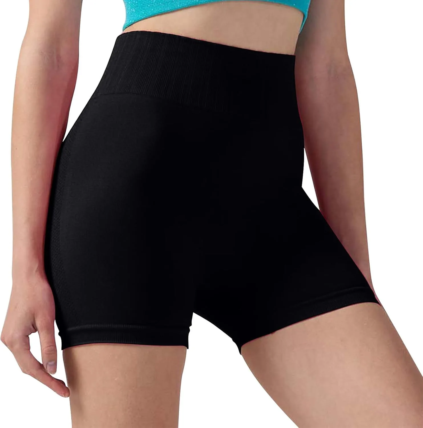 

Женские спортивные шорты High Waisted с эффектом контроля живота