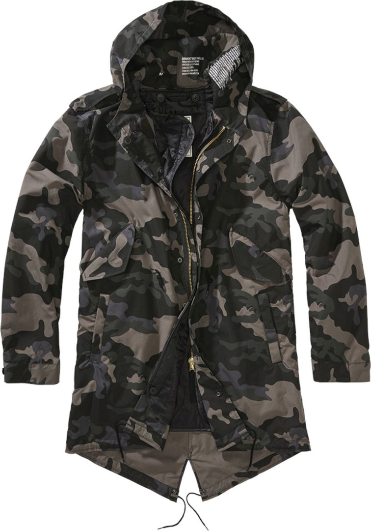

Куртка Brandit M51 US Parka Jacket, темный кмуфляж