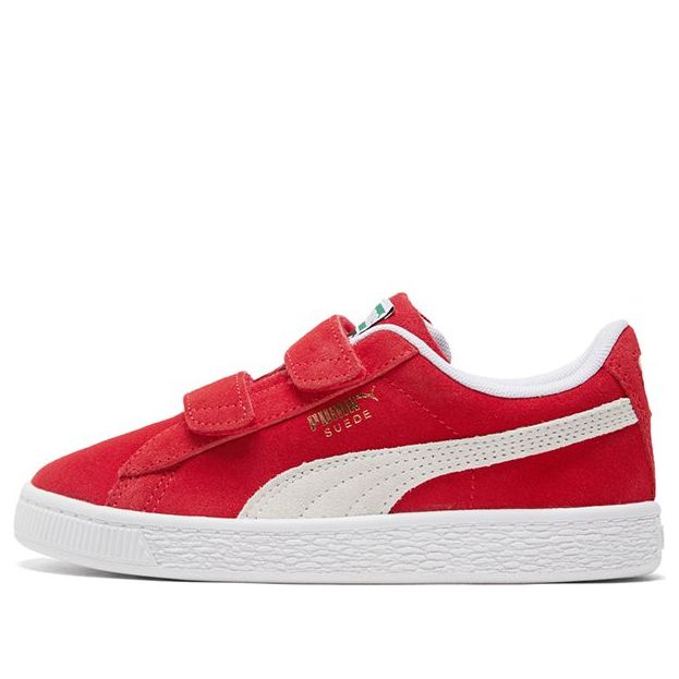 

Кеды PUMA Suede Classic Xxi (Middle Kids) Casual Shoes White/Red, красный